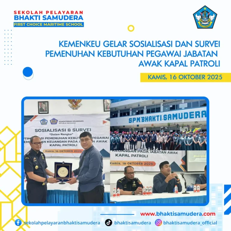 Kemenkeu Gelar Sosialisasi dan Survei Pemenuhan Kebutuhan Pegawai Jabatan Awak Kapal Patroli di Seko